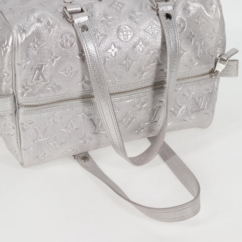 LOUIS VUITTON Monogram Shimmer Comet Shoulder Bag Silver M95817 Auth yk18019AM