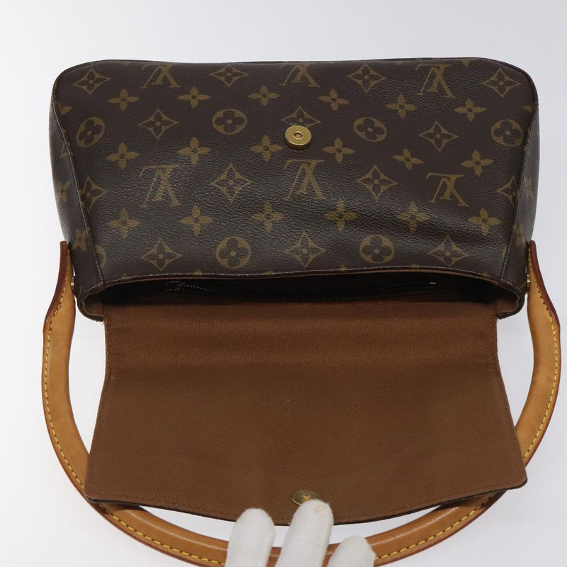 LOUIS VUITTON Monogram Mini Looping Shoulder Bag M51147 LV Auth yk18047