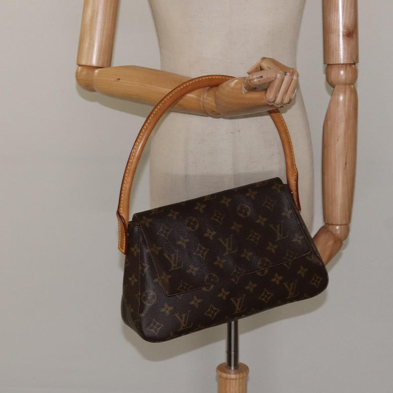 LOUIS VUITTON Monogram Mini Looping Shoulder Bag M51147 LV Auth yk18047