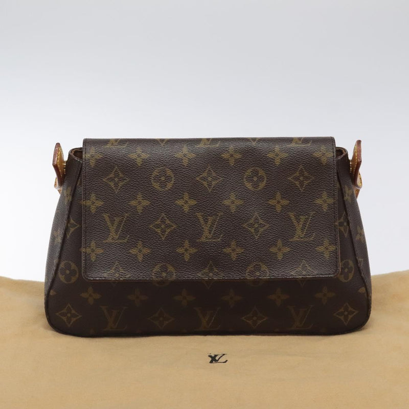LOUIS VUITTON Monogram Mini Looping Shoulder Bag M51147 LV Auth yk18047