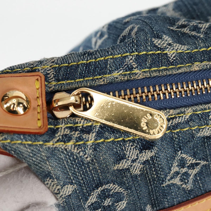 LOUIS VUITTON Monogram denim Buggy PM Shoulder Bag Blue M95049 LV Auth yk18050AM