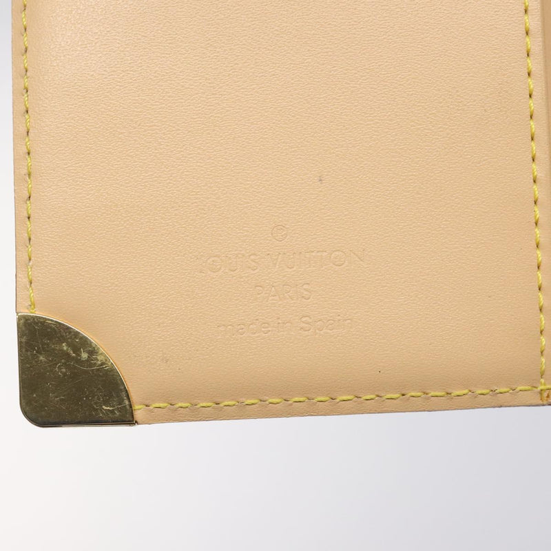 LOUIS VUITTON Multicolor Agenda PM Day Planner Cover Black R20895 Auth yk18051